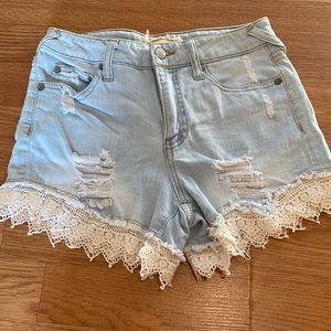 Jean shorts